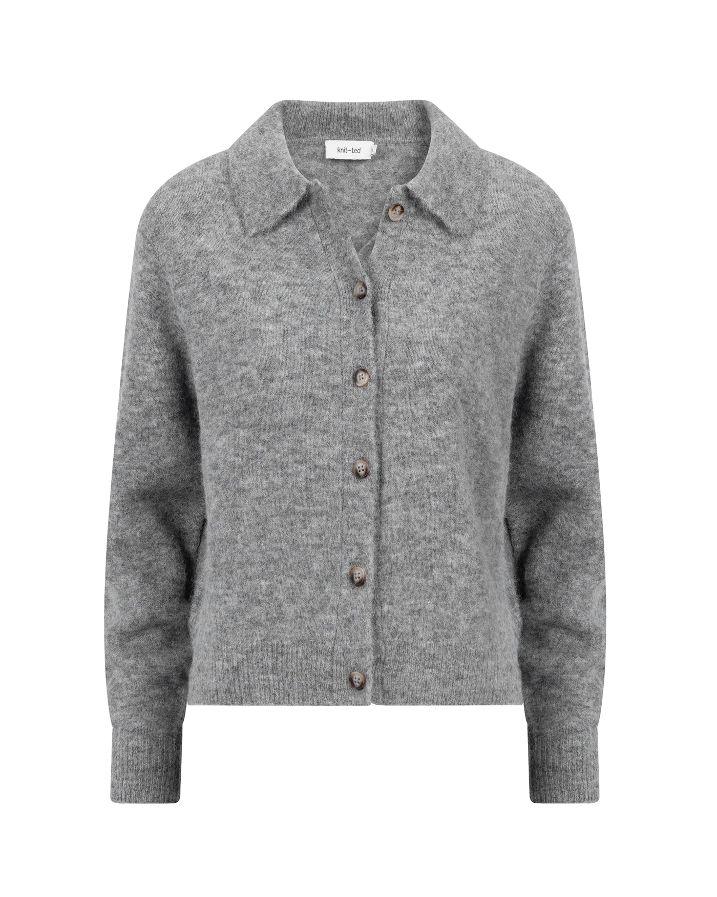 Danny Cardigan | Mid Grey