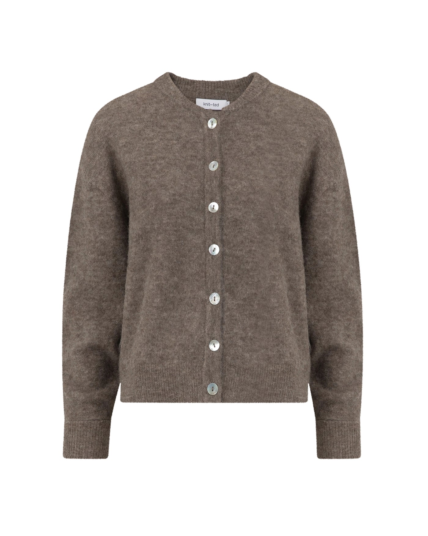 Britney Cardigan | Walnut