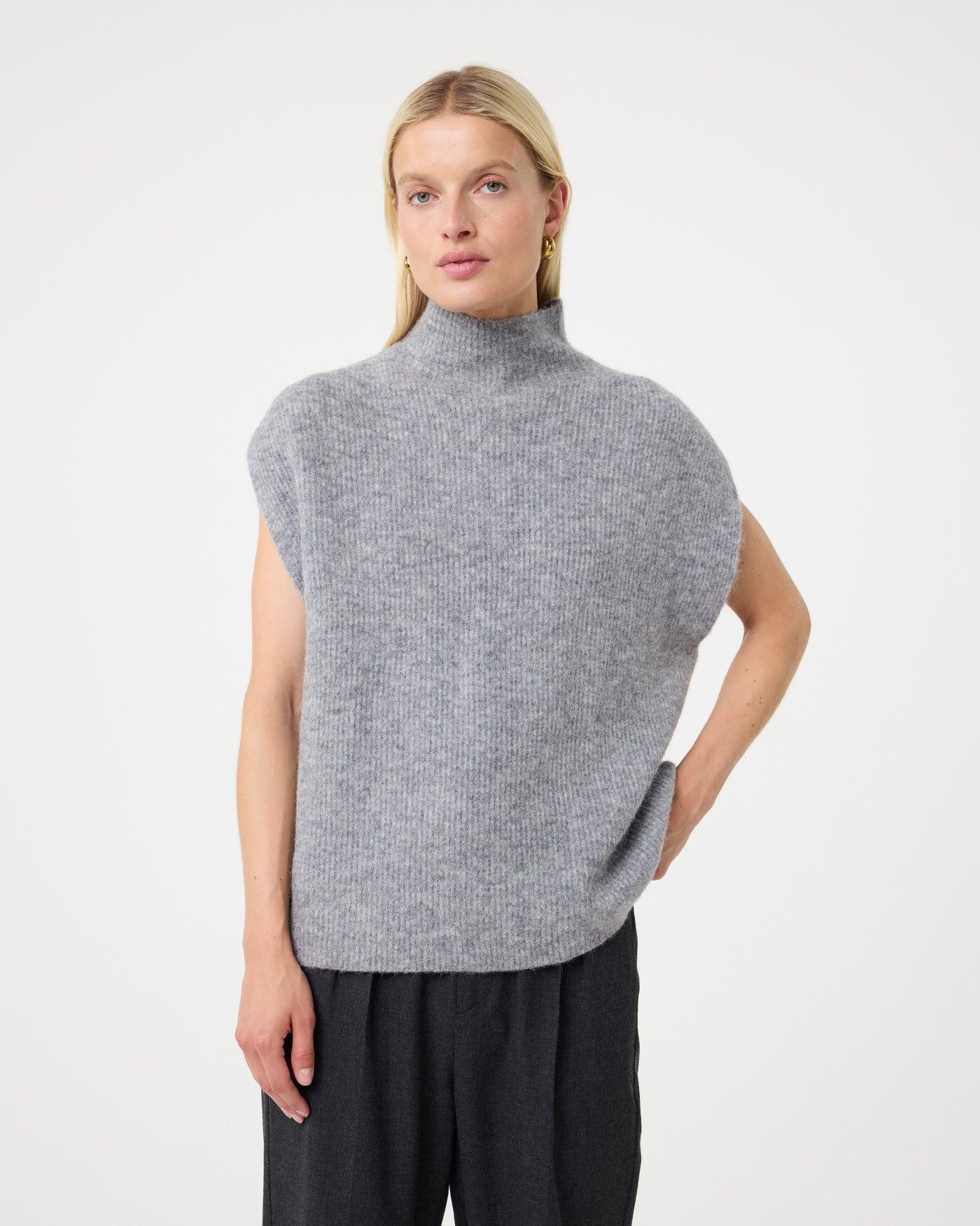 Rave Pullover | Mid Grey
