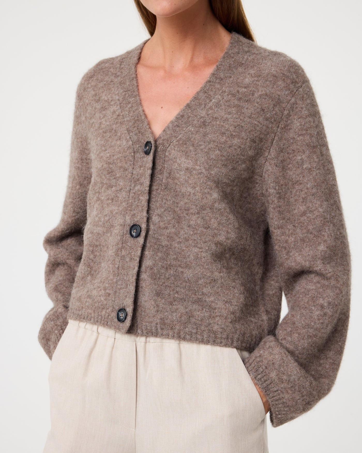 Ariel Cardigan | Walnut
