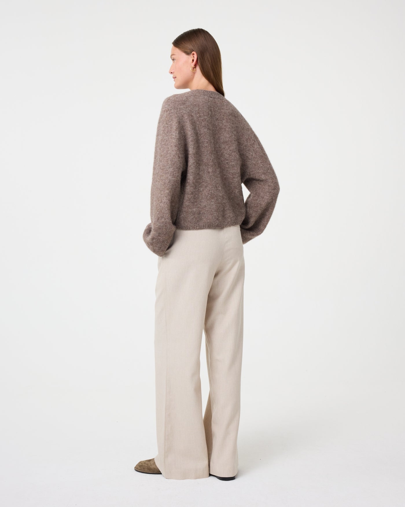 Ariel Cardigan | Walnut