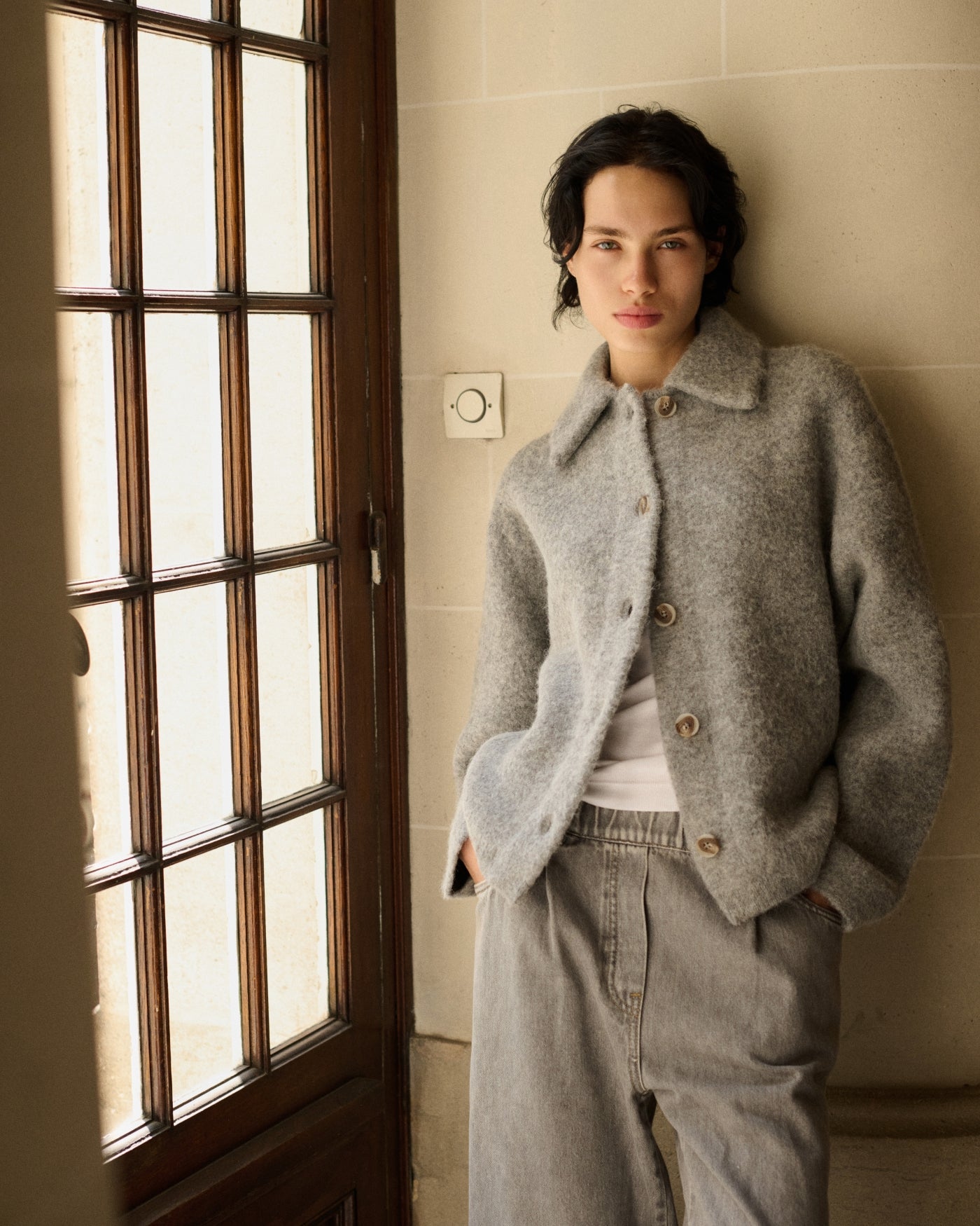Bella Cardigan | Mid Grey