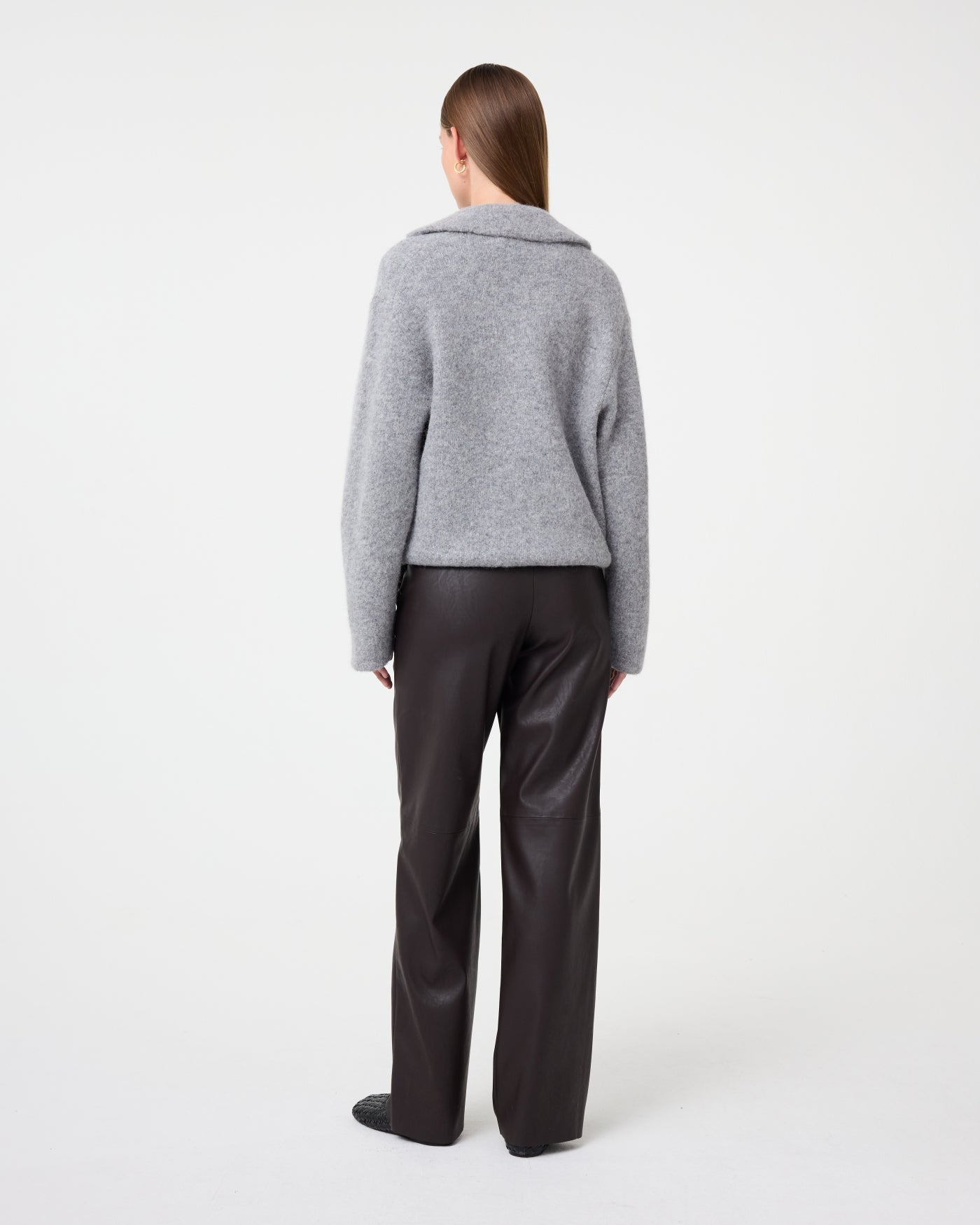 Bella Cardigan | Mid Grey