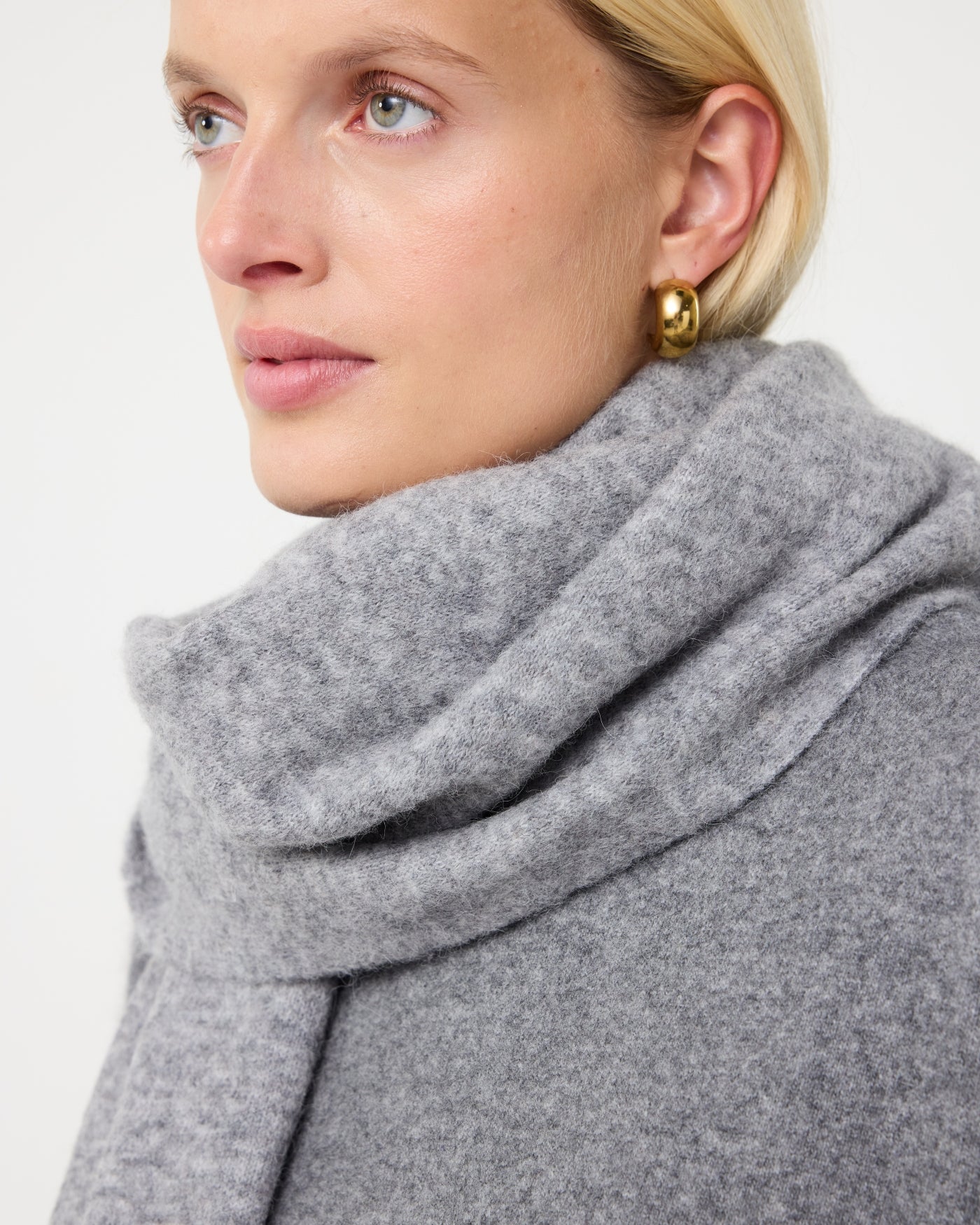 Evi Scarf | Mid Grey