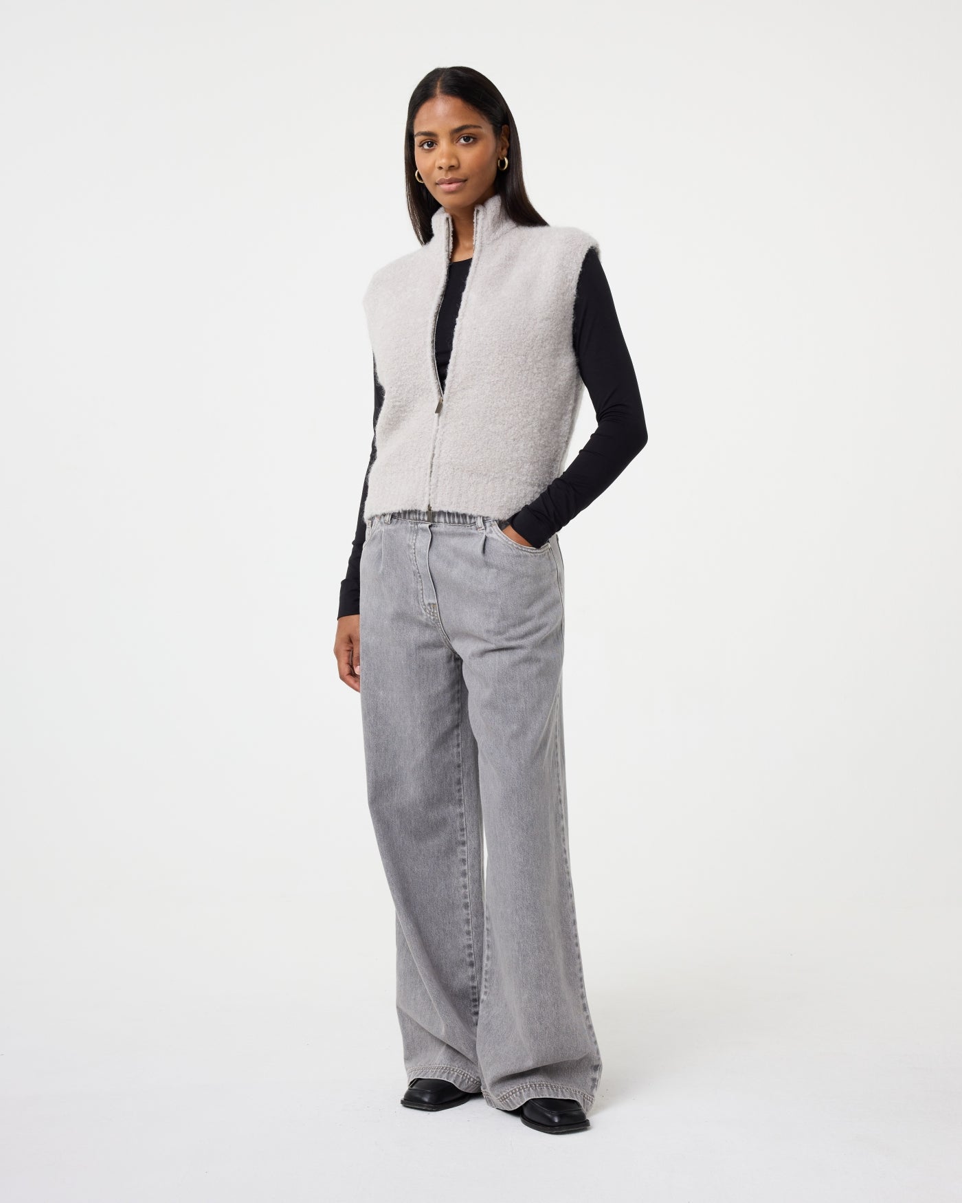Indy Cardigan | Soft Grey