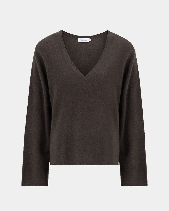 Joelle Pullover | Brown