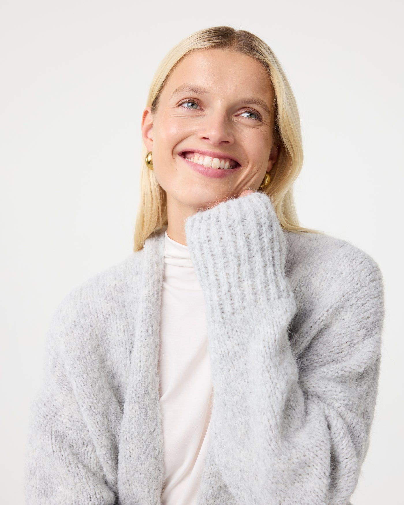 Becky Cardigan | Light Grey