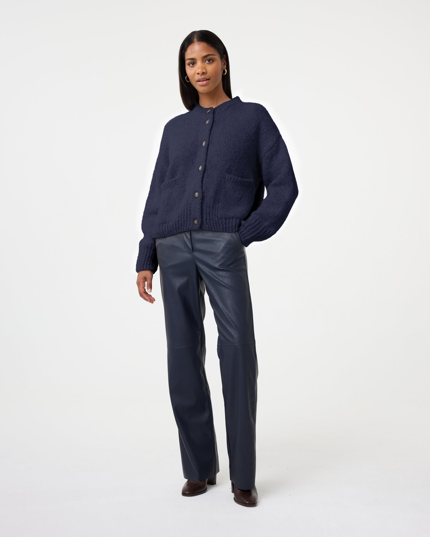 Billy Cardigan | Night Blue – Knit-ted
