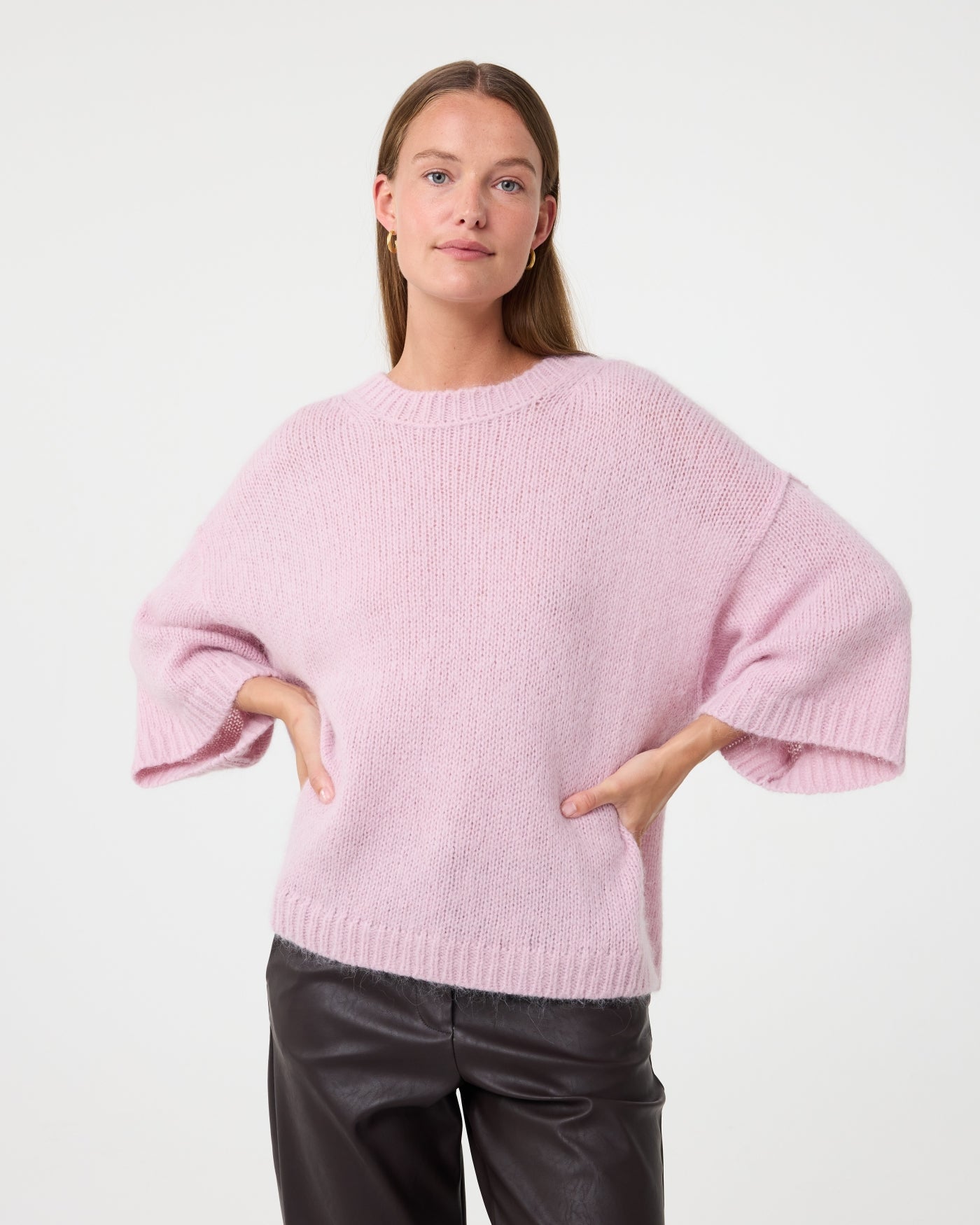 Melany Pullover | Rose – Knit-ted