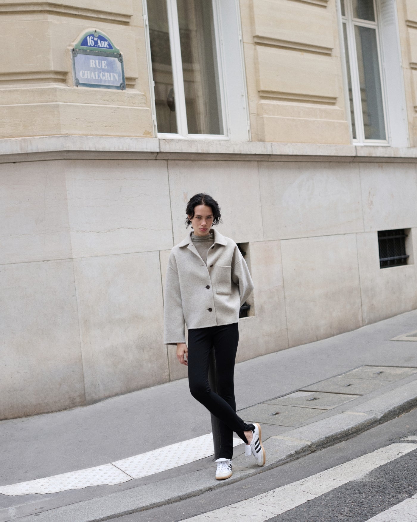 Odette Jacket | Greige