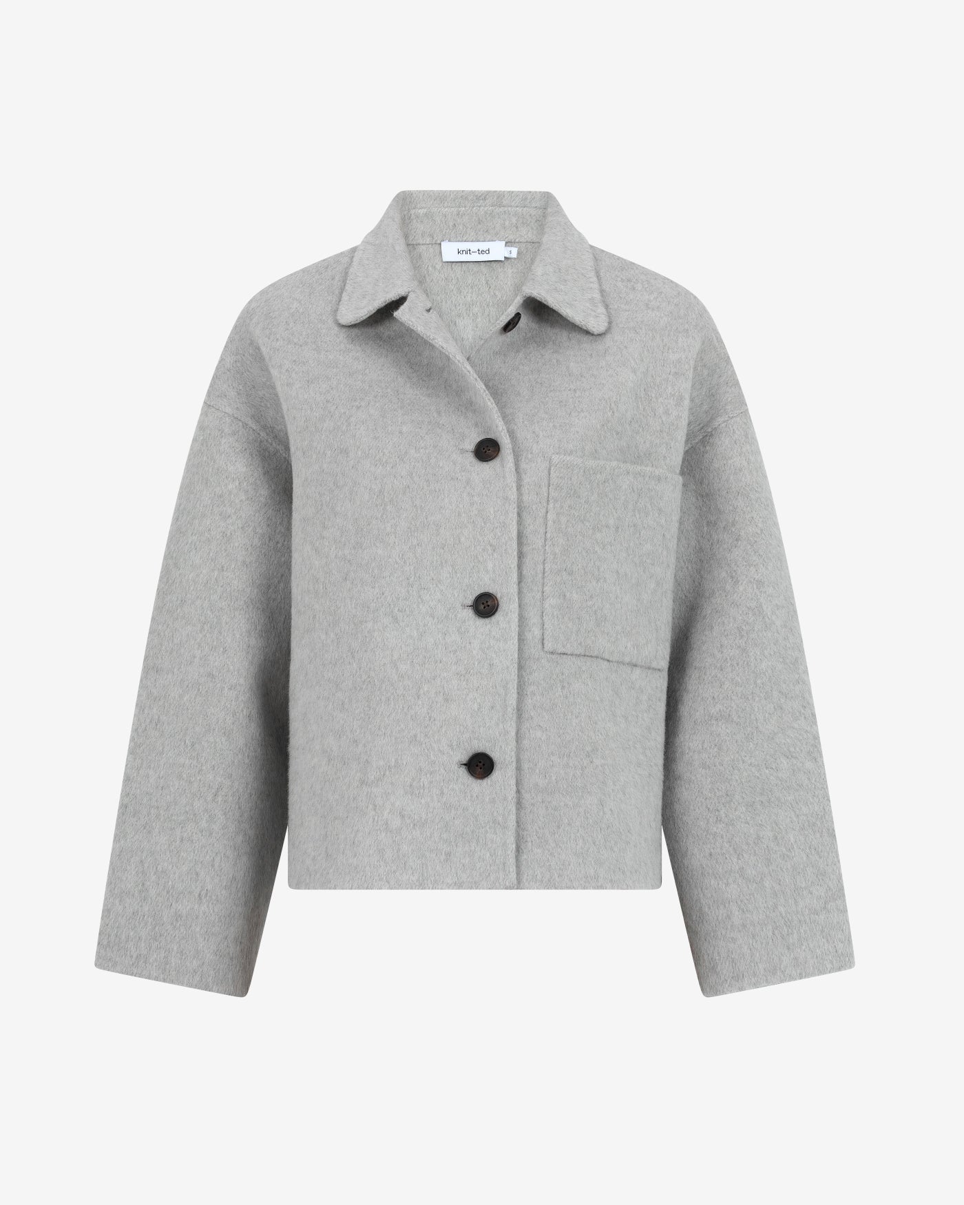 Odette Jacket | Greige – Knit-ted