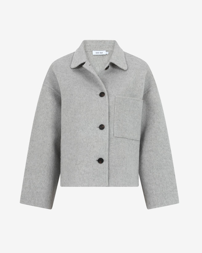 Odette Jacket | Greige