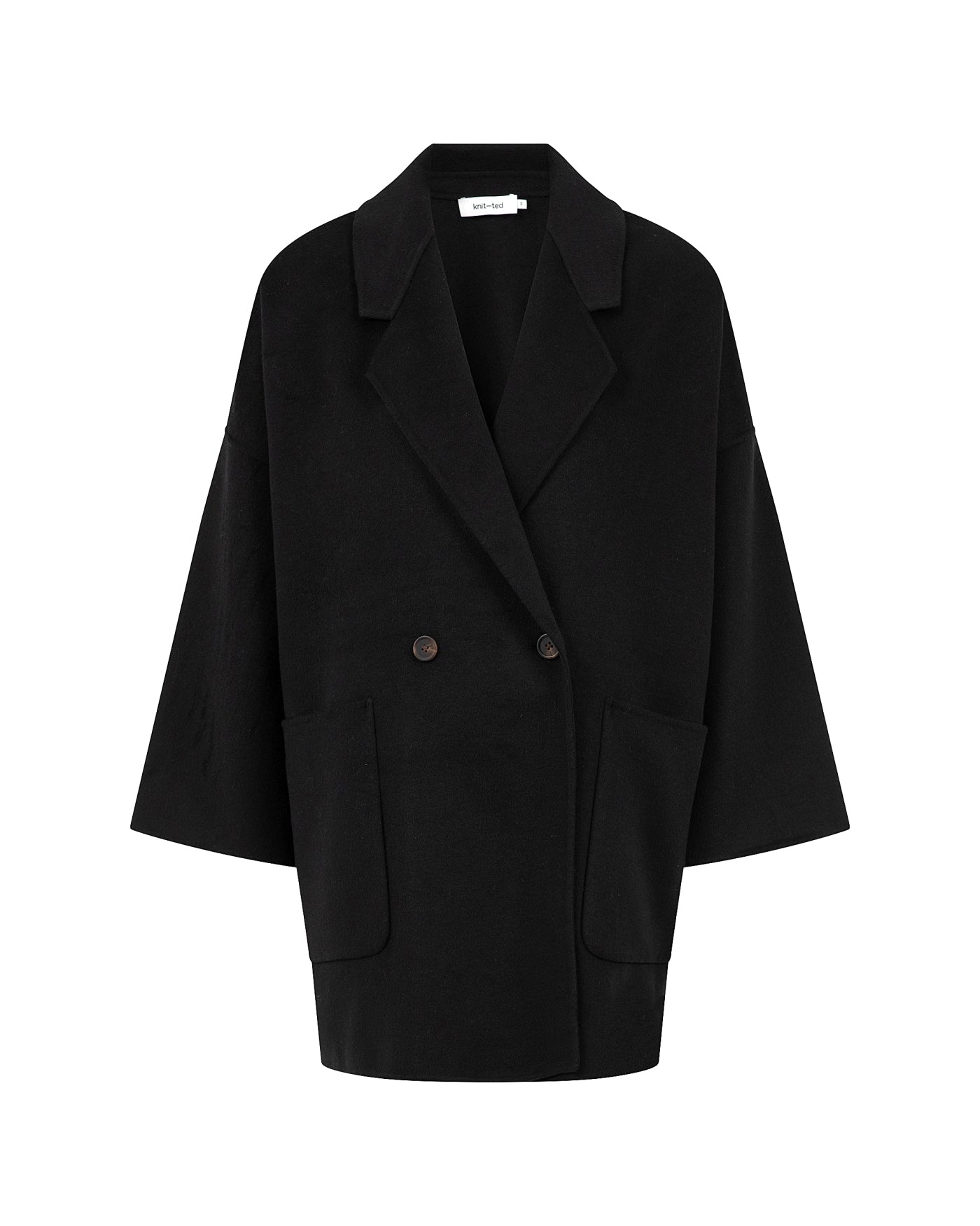 Cape Coat | Black