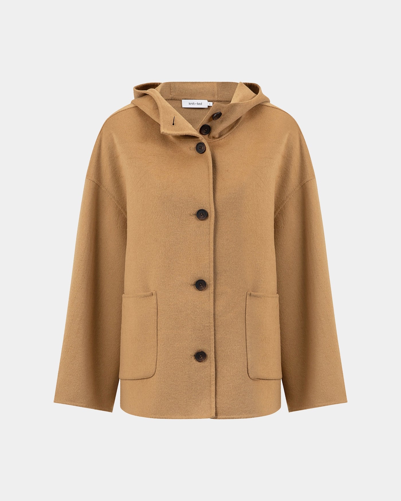 Mayka Jacket | Camel – Knit-ted
