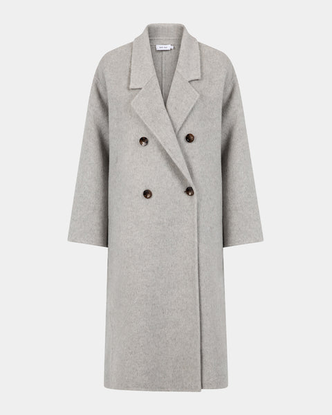 Nicole Coat | Greige – Knit-ted