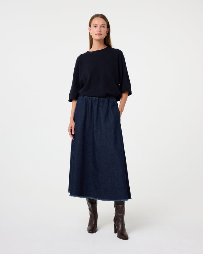 Yuna Skirt | Midnight