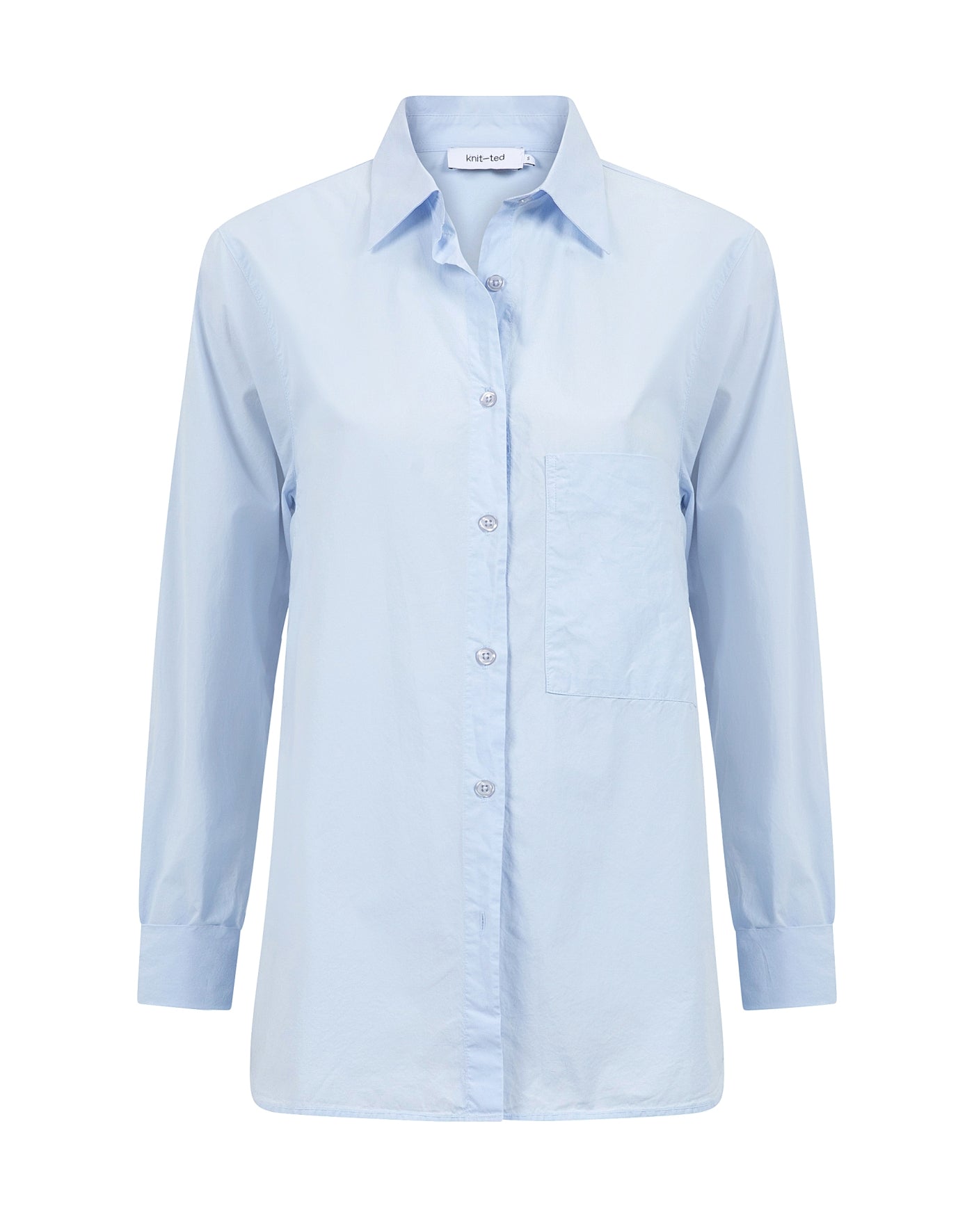 Lies Blouse | Oxford Blue