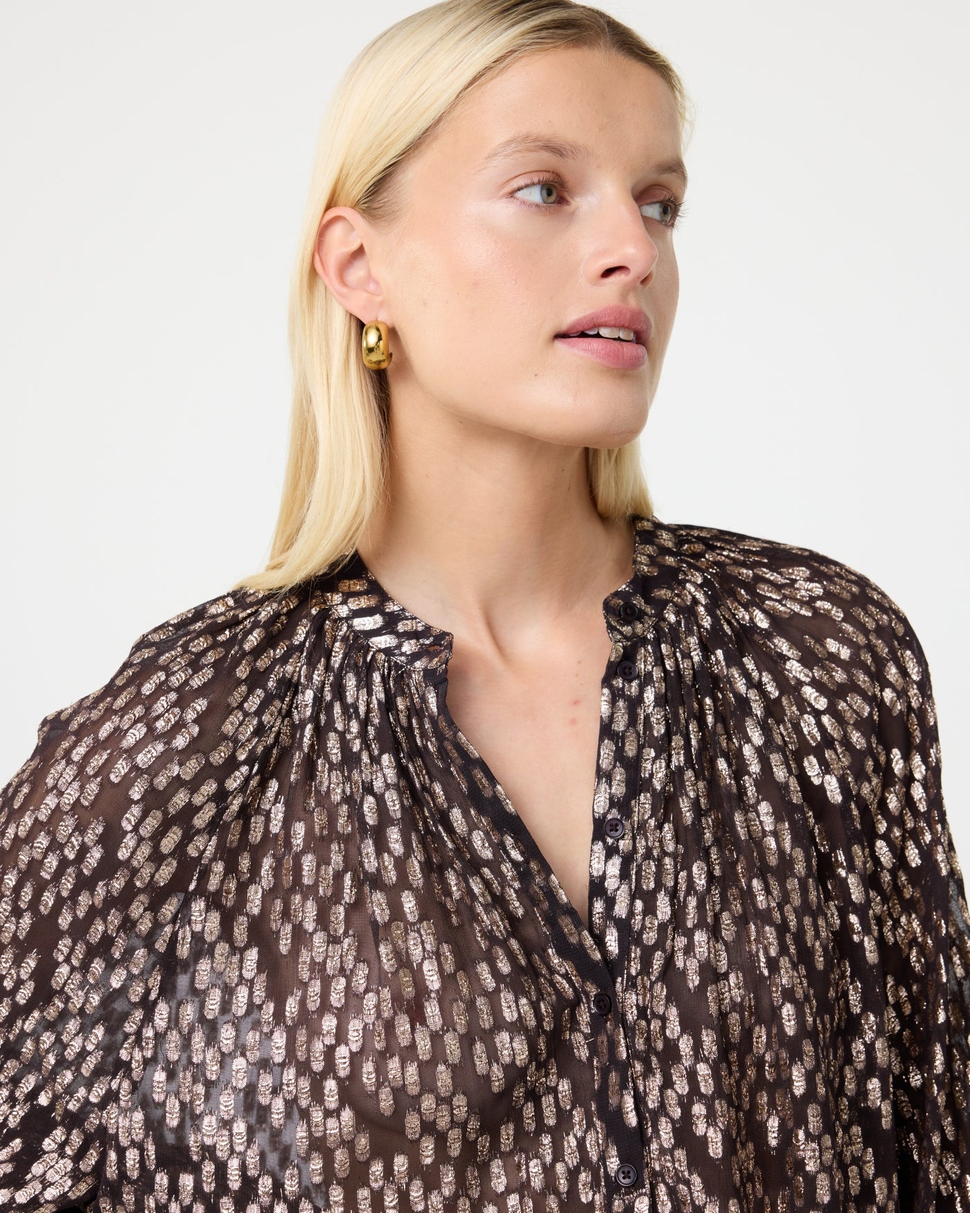 Loeka Blouse | Choco