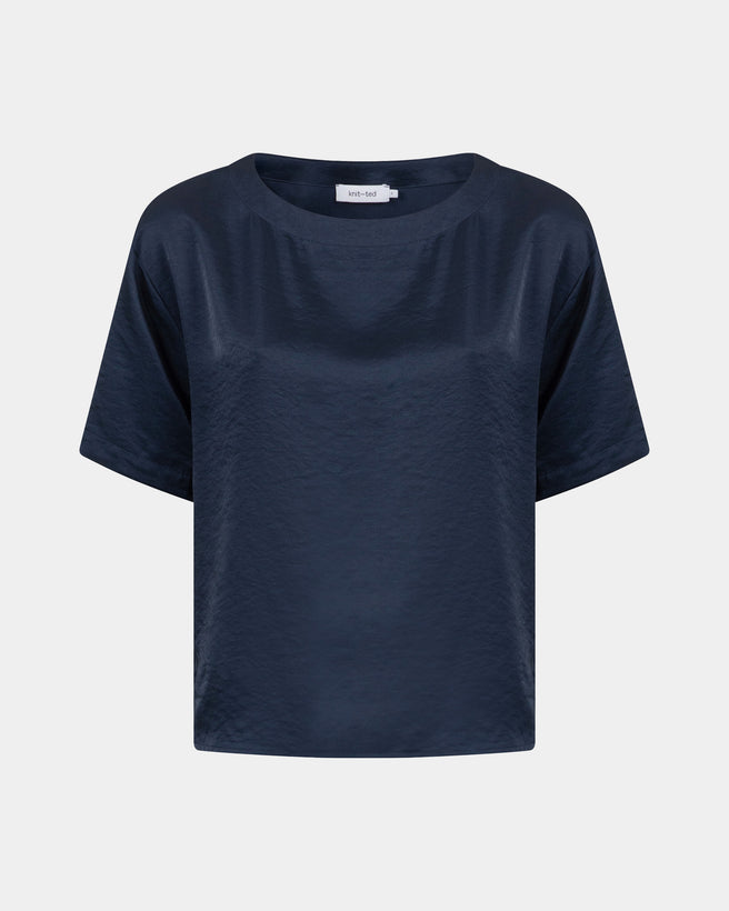 Nori Blouse | Night Blue