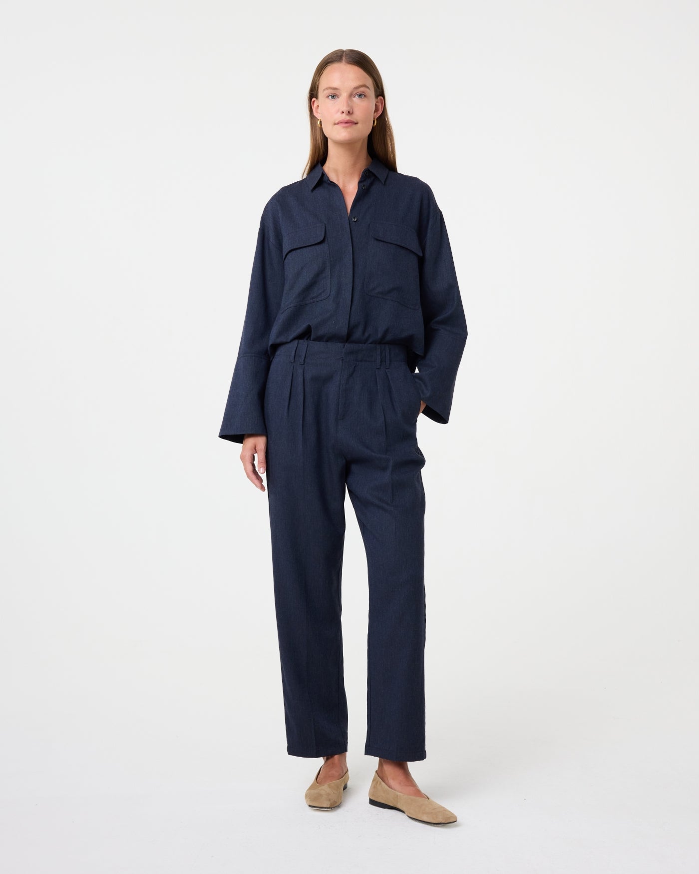 Henny Pants | Night Blue