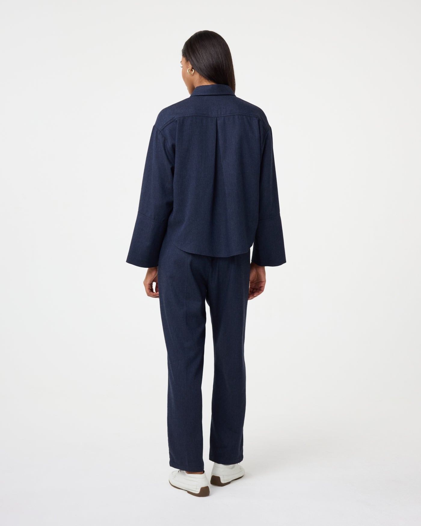 Cara Blouse | Night Blue