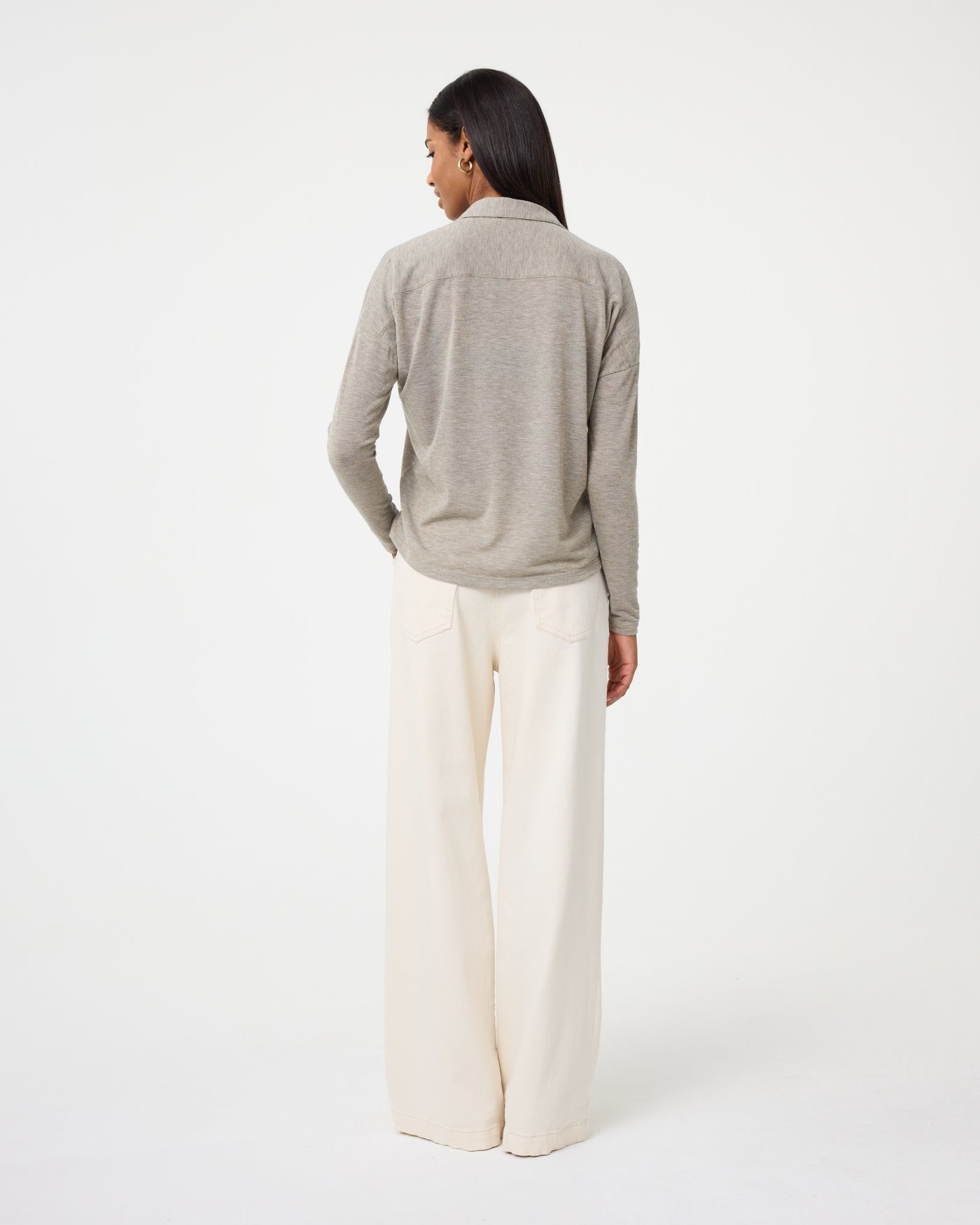 Penelope Blouse | Greige