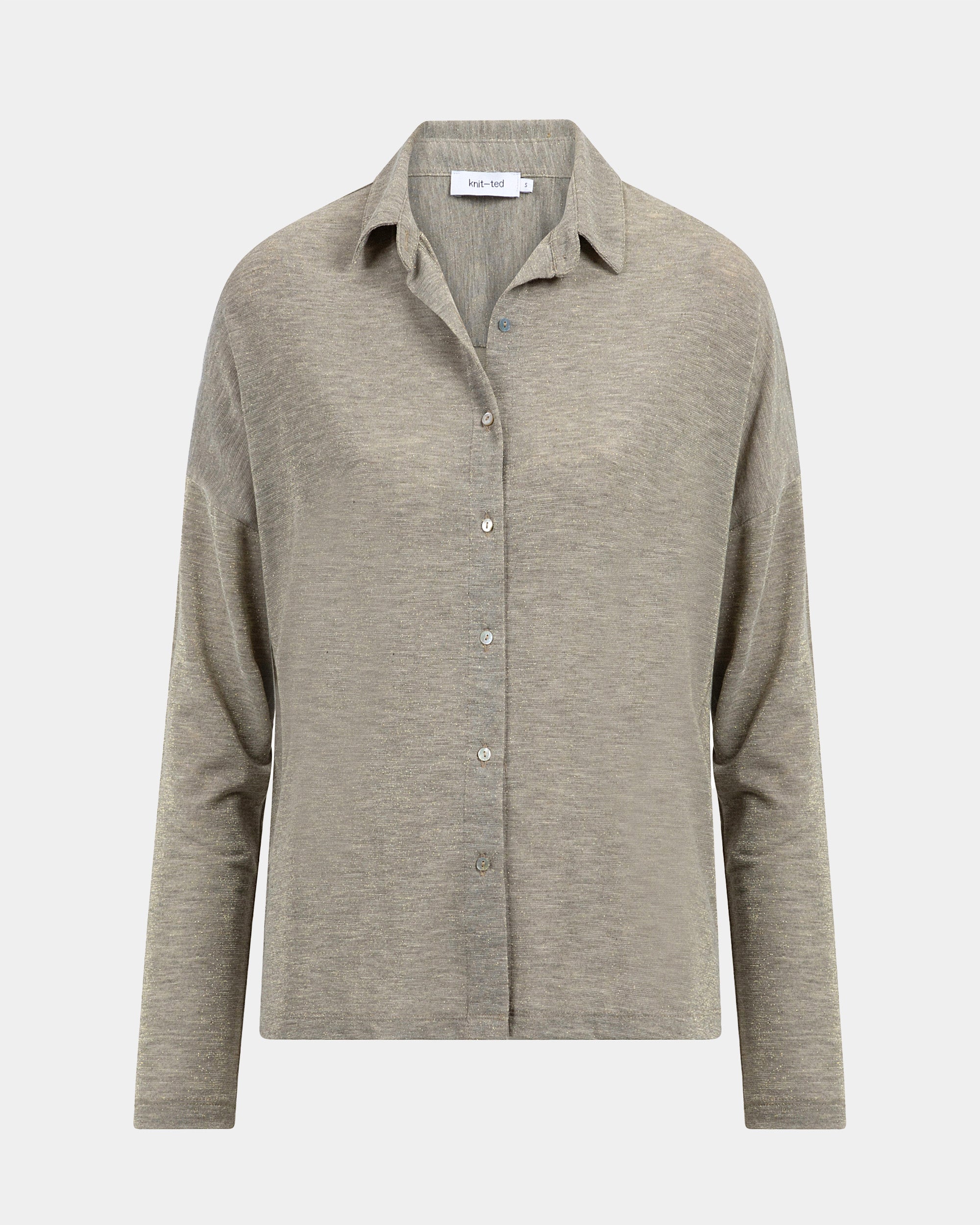 Penelope Blouse | Greige