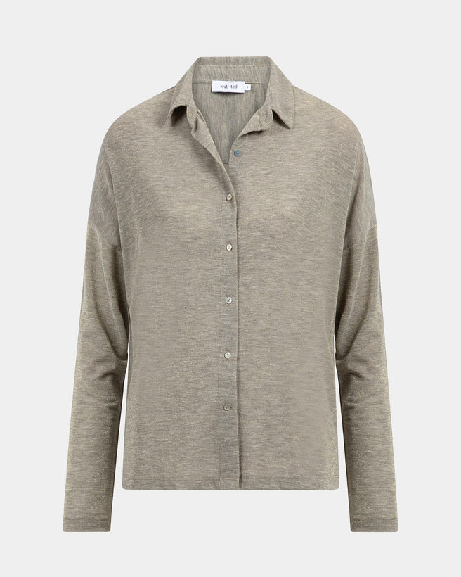 Penelope Blouse | Greige