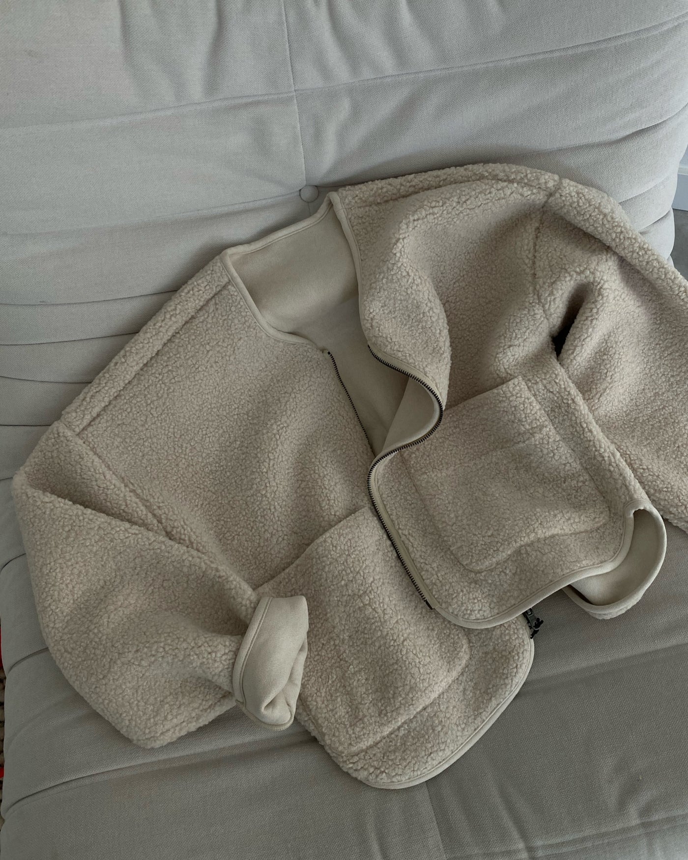 Teddie Jacket | Creme