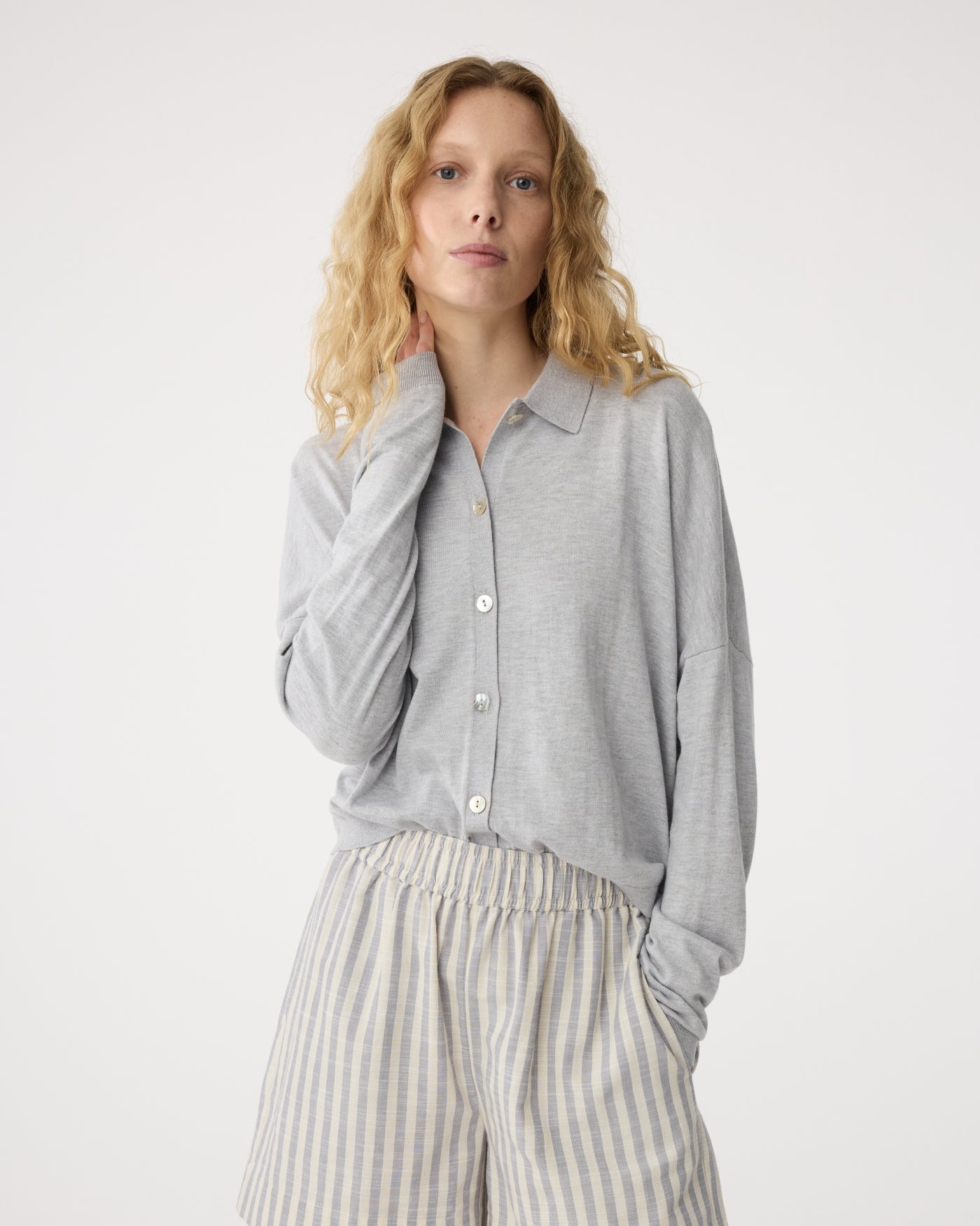 Kiki Cardigan | Grey Melange