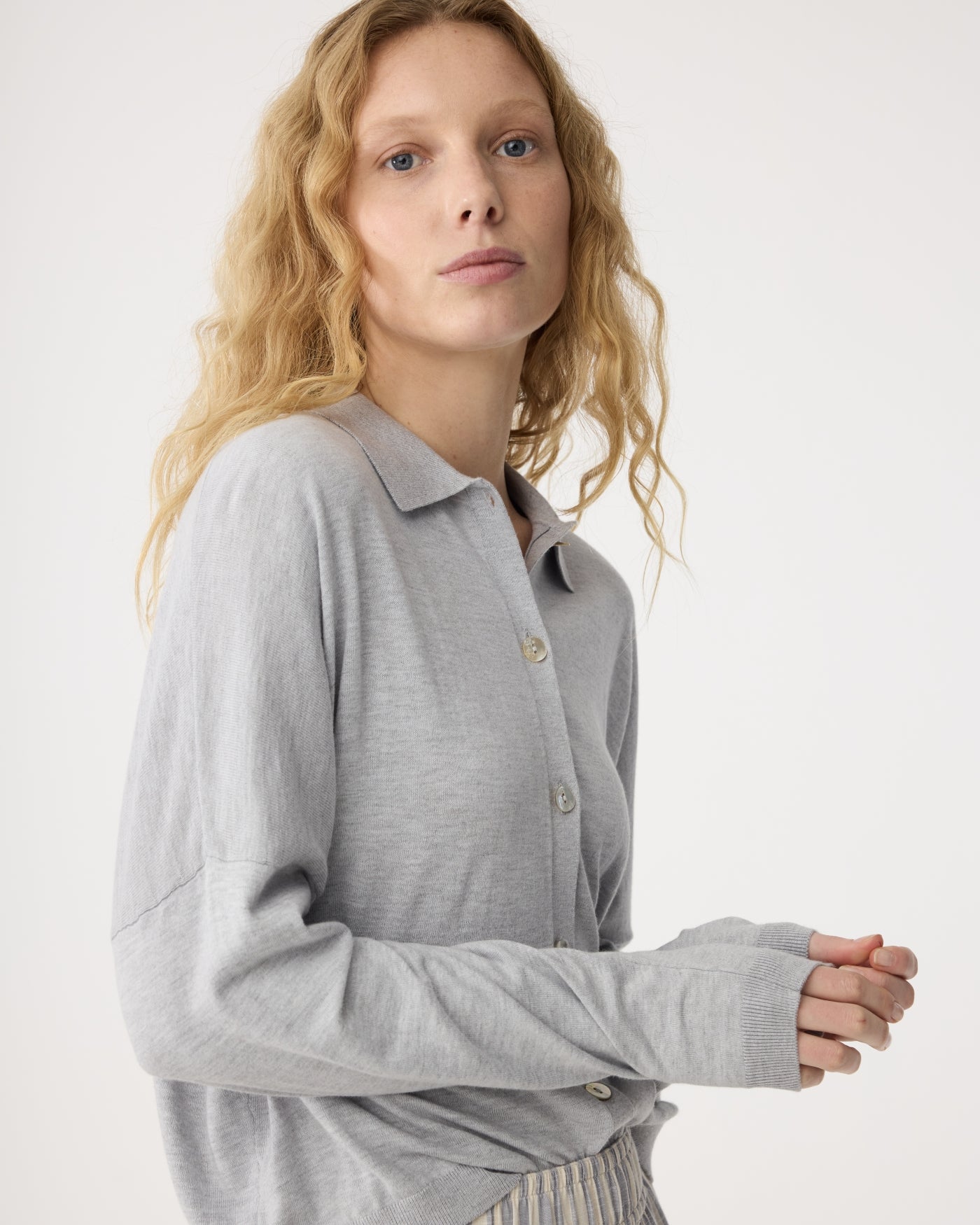 Kiki Cardigan | Grey Melange