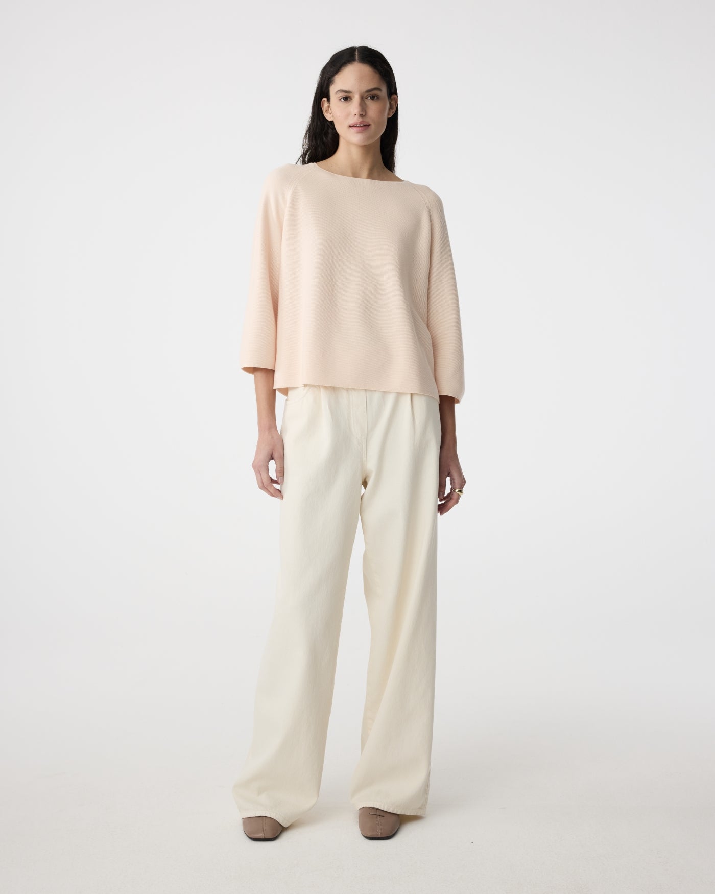 Sarah Pullover | Soft Rose