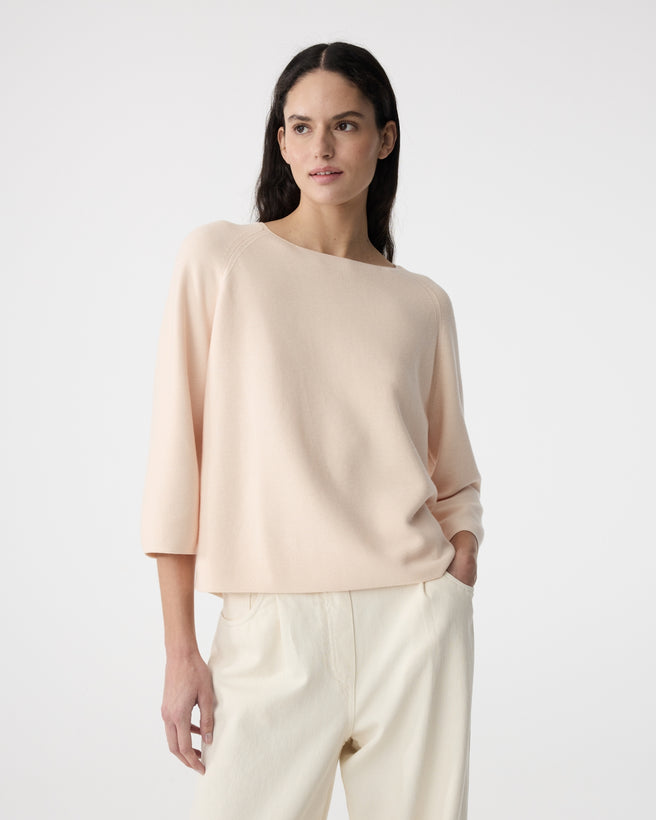 Sarah Pullover | Soft Rose