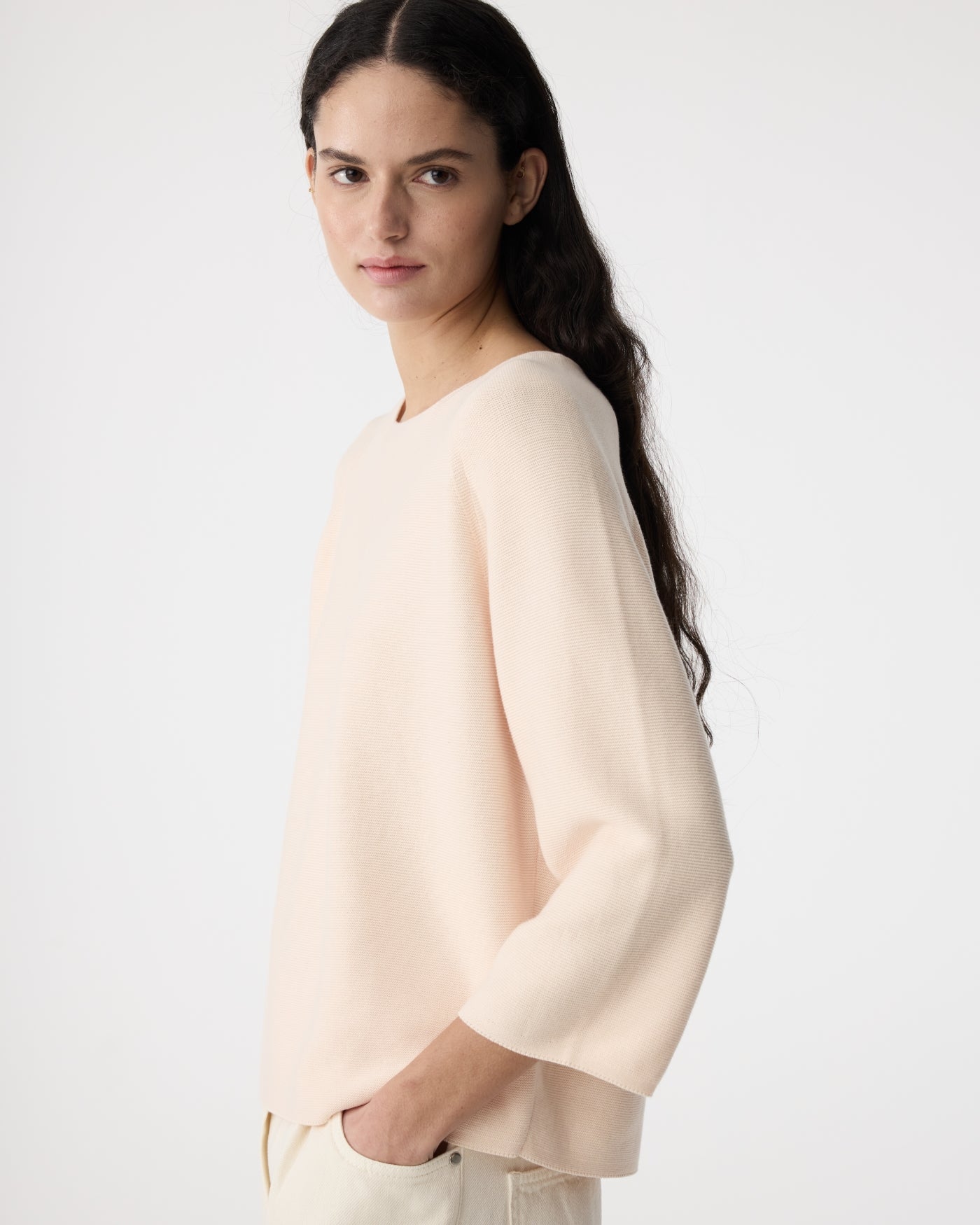 Sarah Pullover | Soft Rose