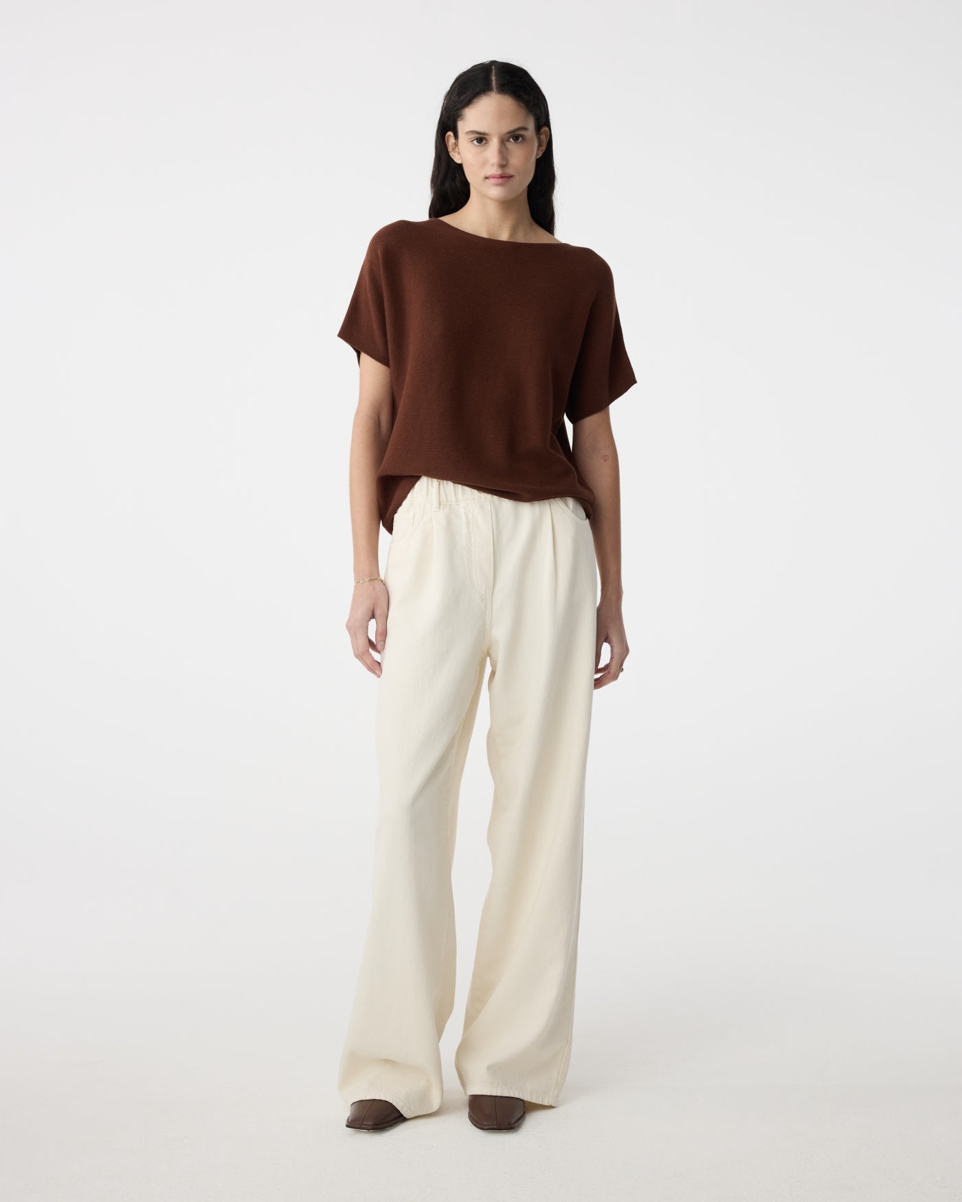 Eva Top | Mid Brown