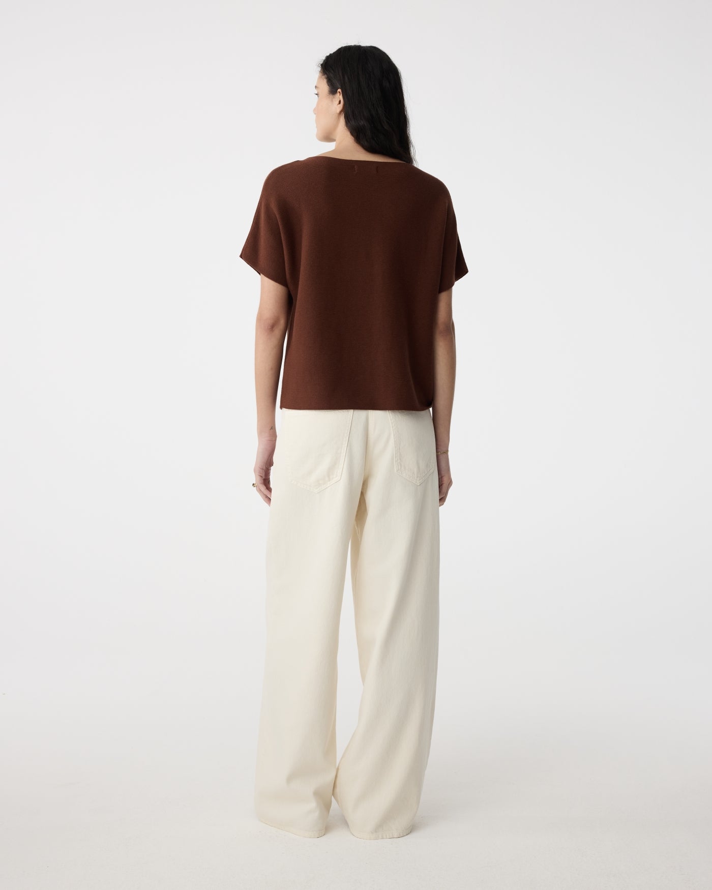 Eva Top | Mid Brown
