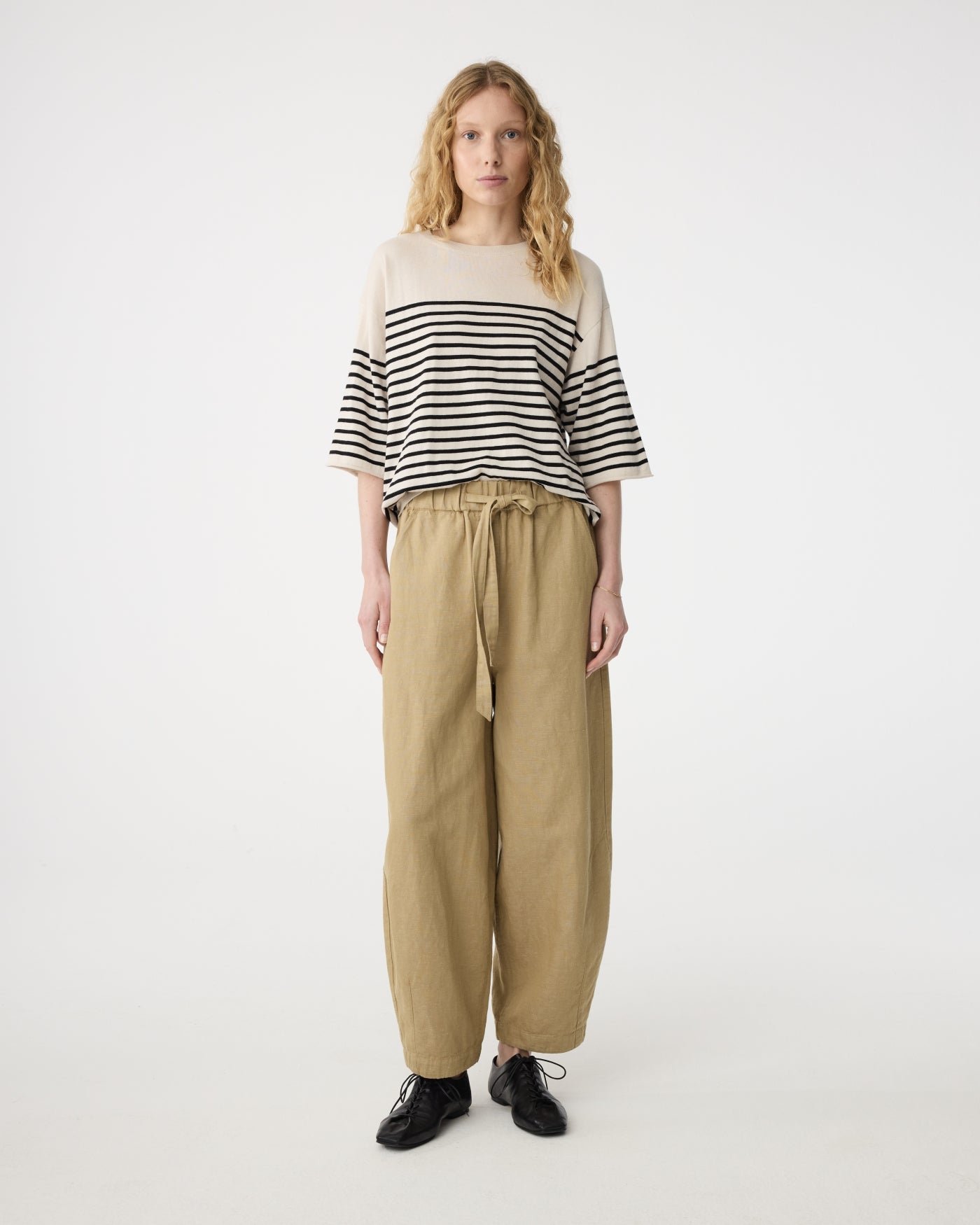 Merle T shirt | Creme Stripe