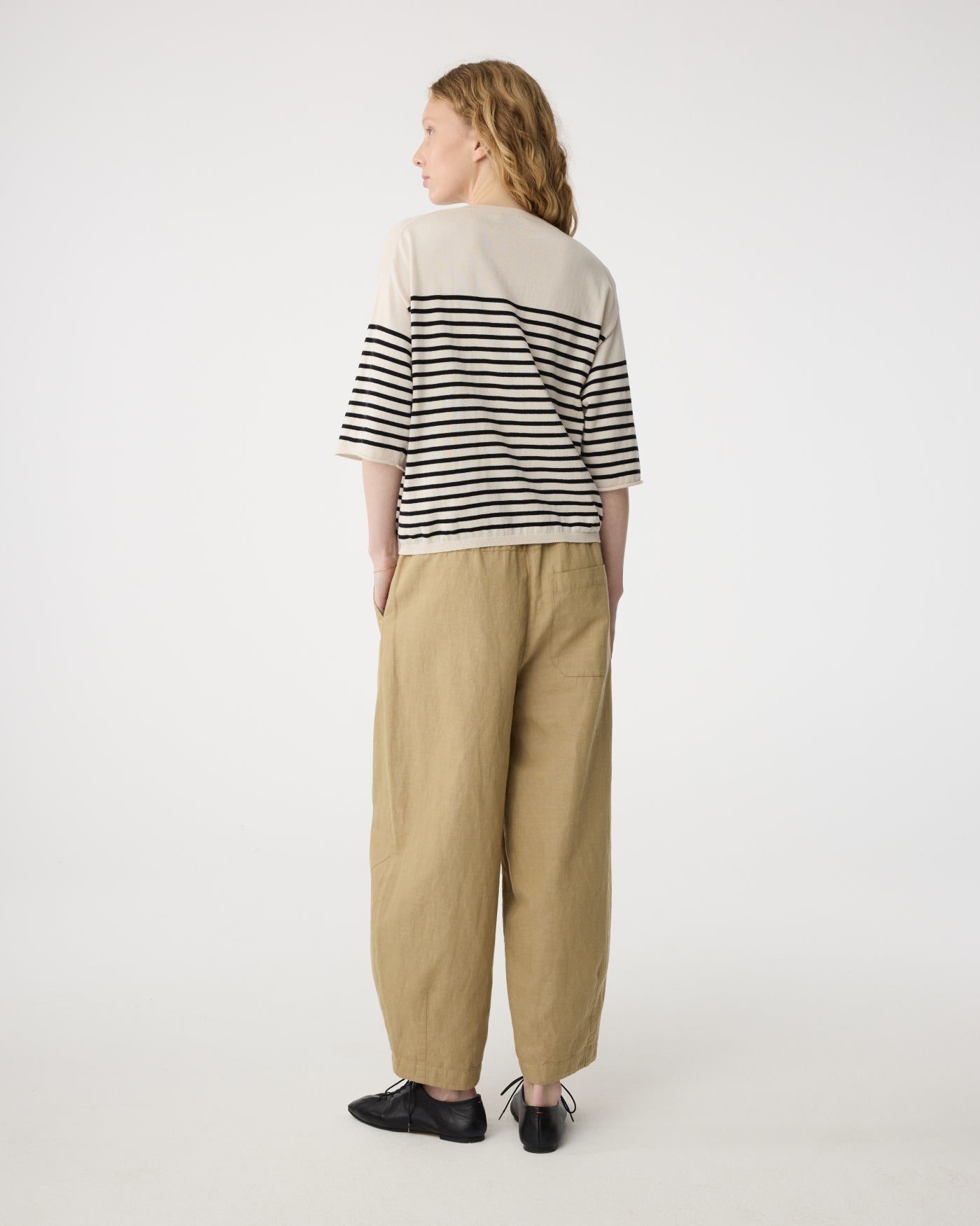 Merle T shirt | Creme Stripe