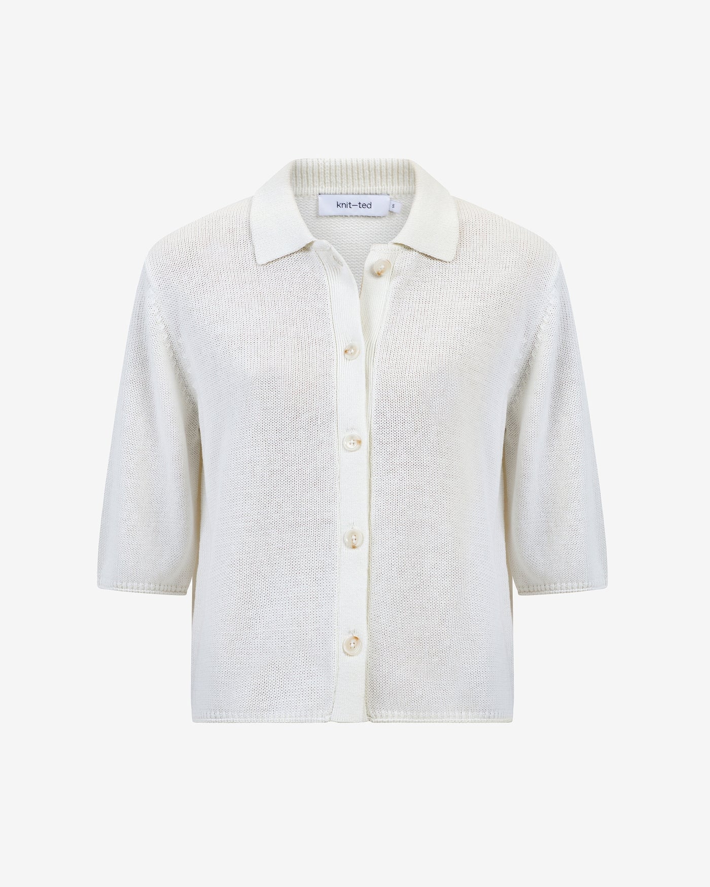 Yoshi Cardigan | White – Knit-ted