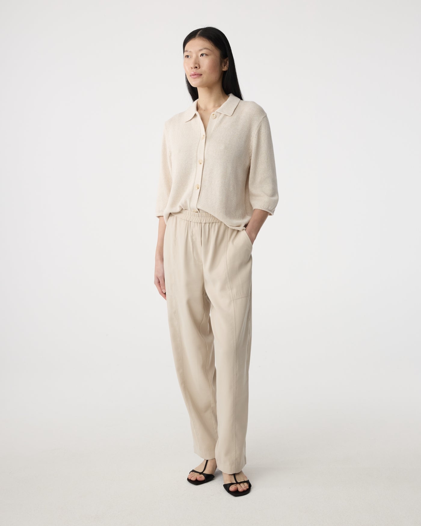 Yoshi Cardigan | Creme