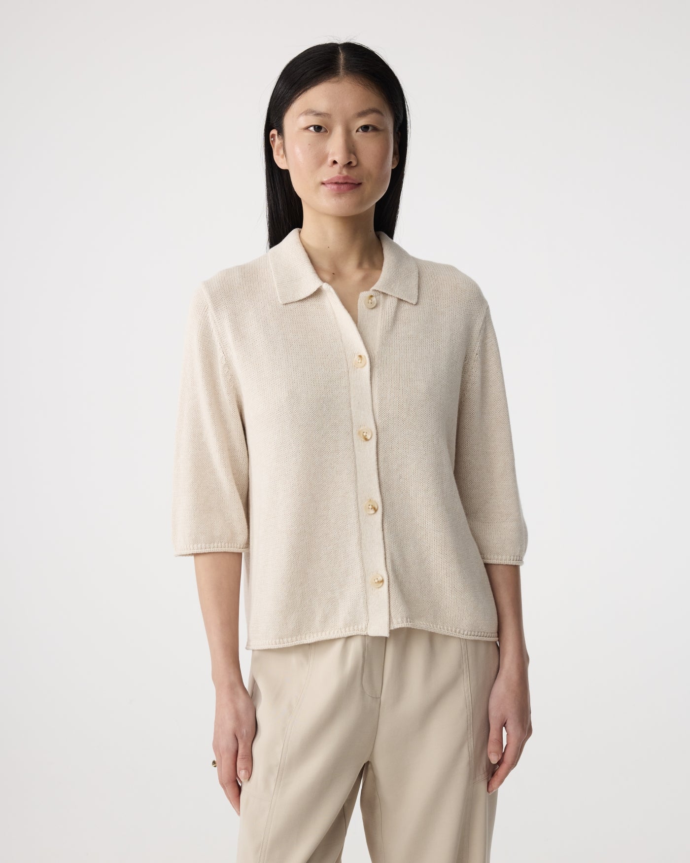 Yoshi Cardigan | Creme