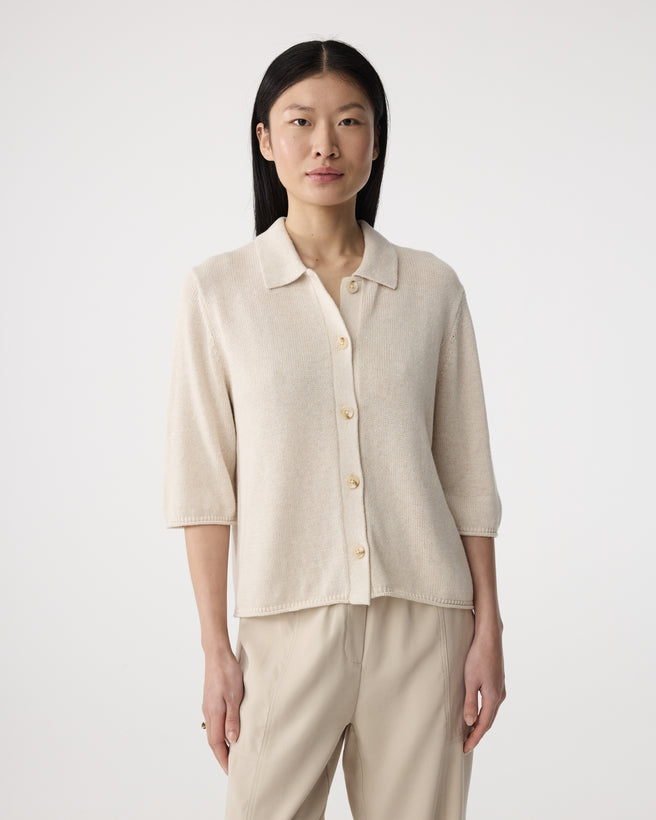 Yoshi Cardigan | Creme