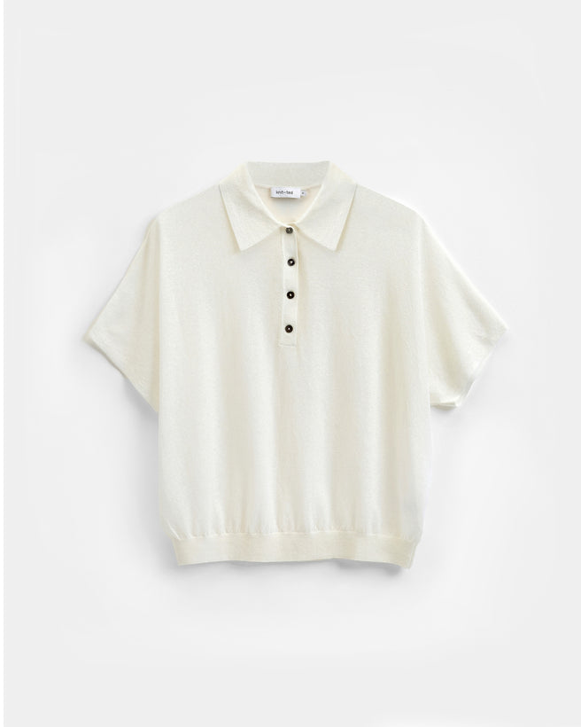 Gaze Pullover | White