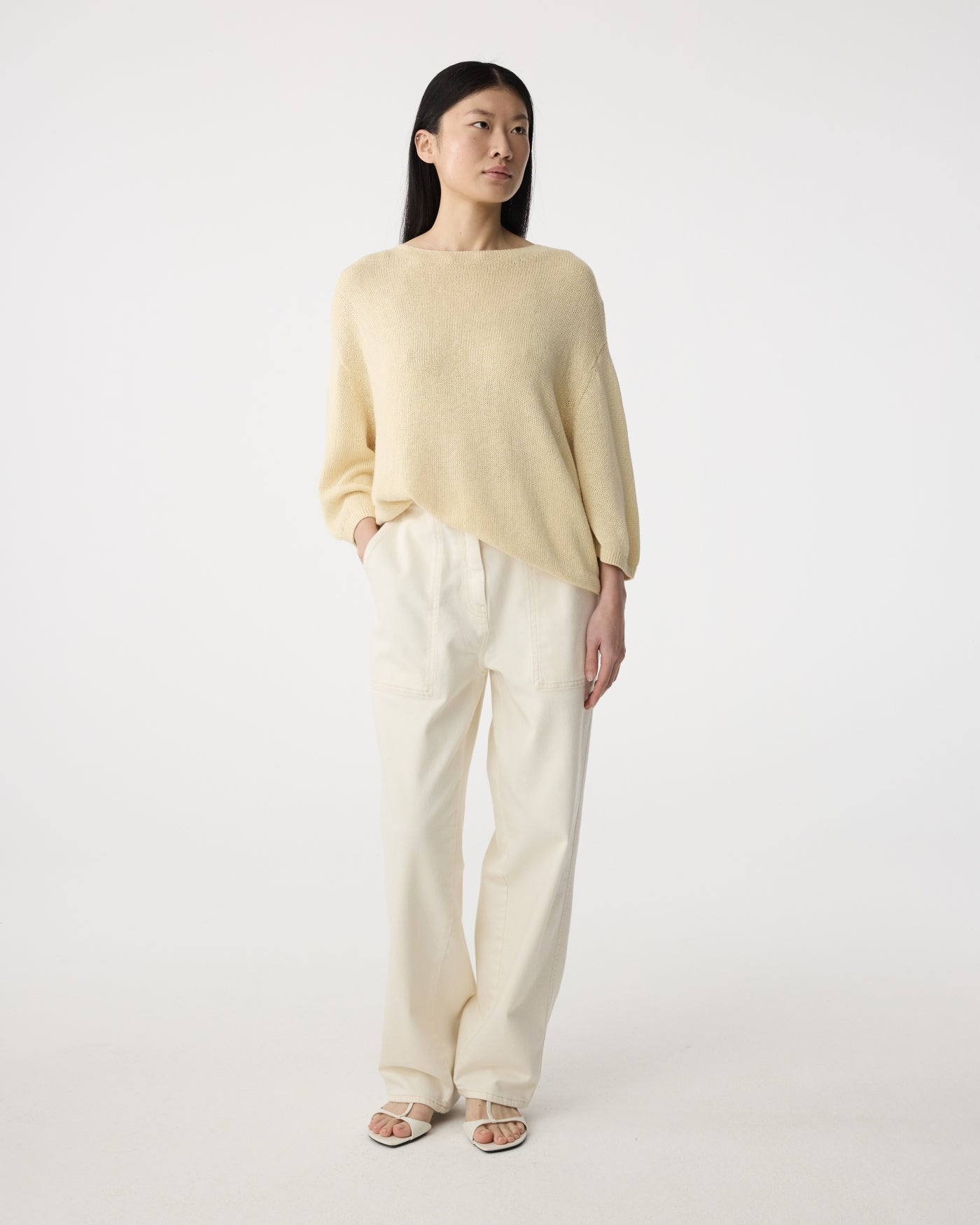 Dimphy Pullover | Light Yellow