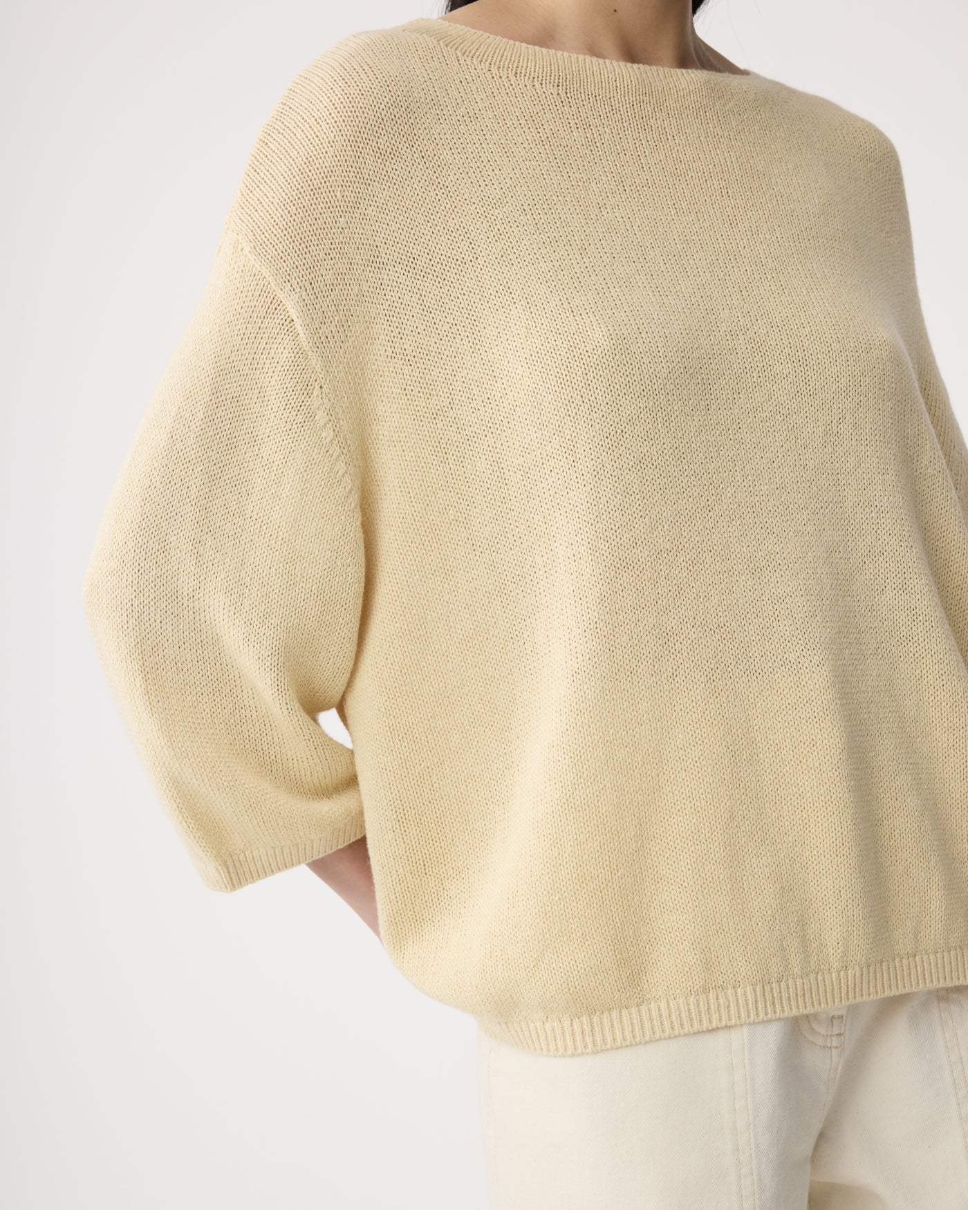 Dimphy Pullover | Light Yellow