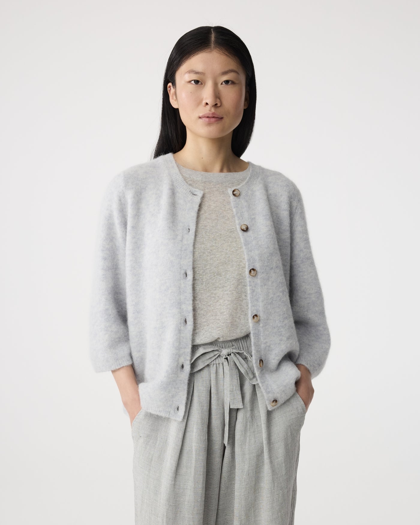 Meg Cardigan | Light Blue