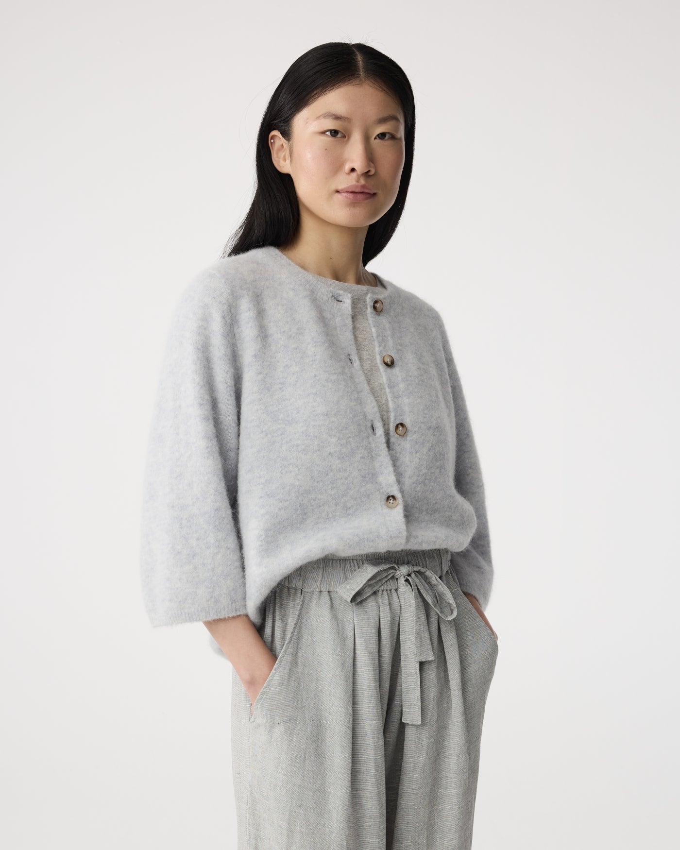 Meg Cardigan | Light Blue