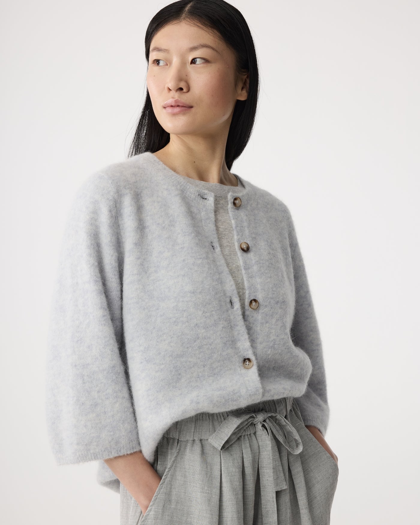 Meg Cardigan | Light Blue