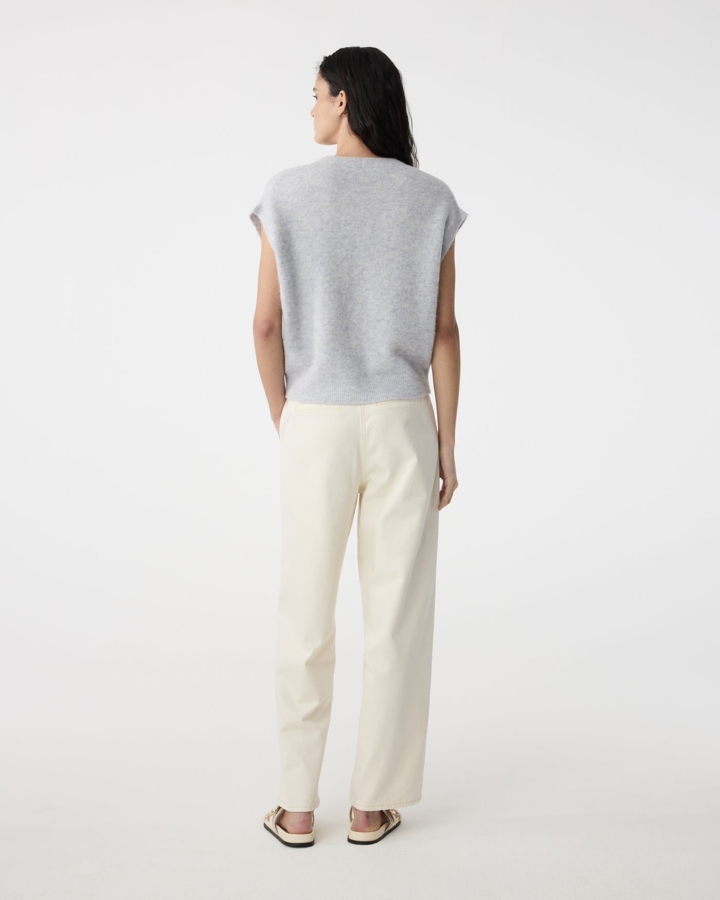 Marble Cardigan | Light Blue