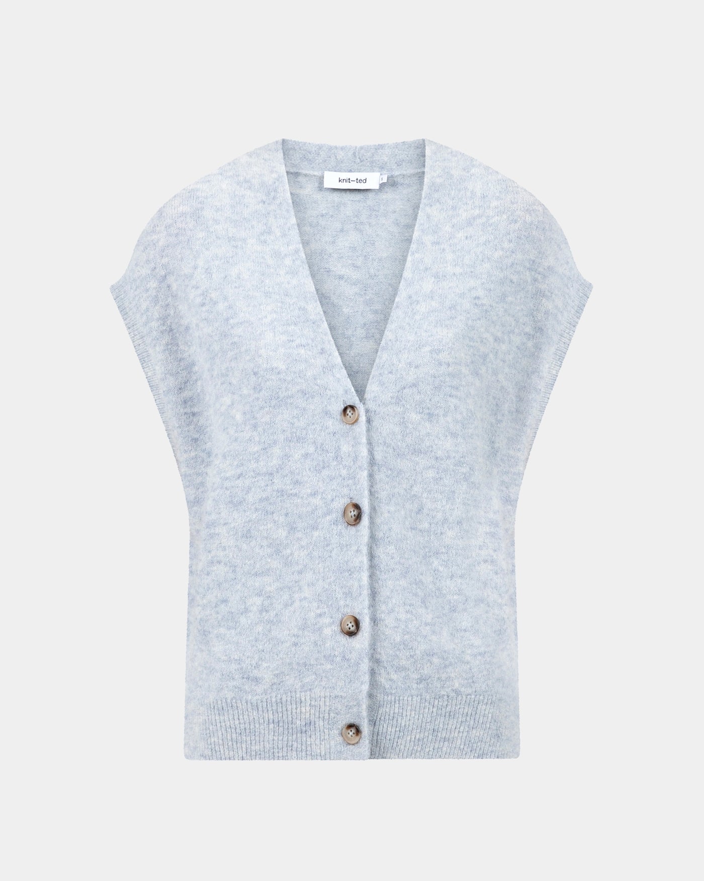 Marble Cardigan | Light Blue